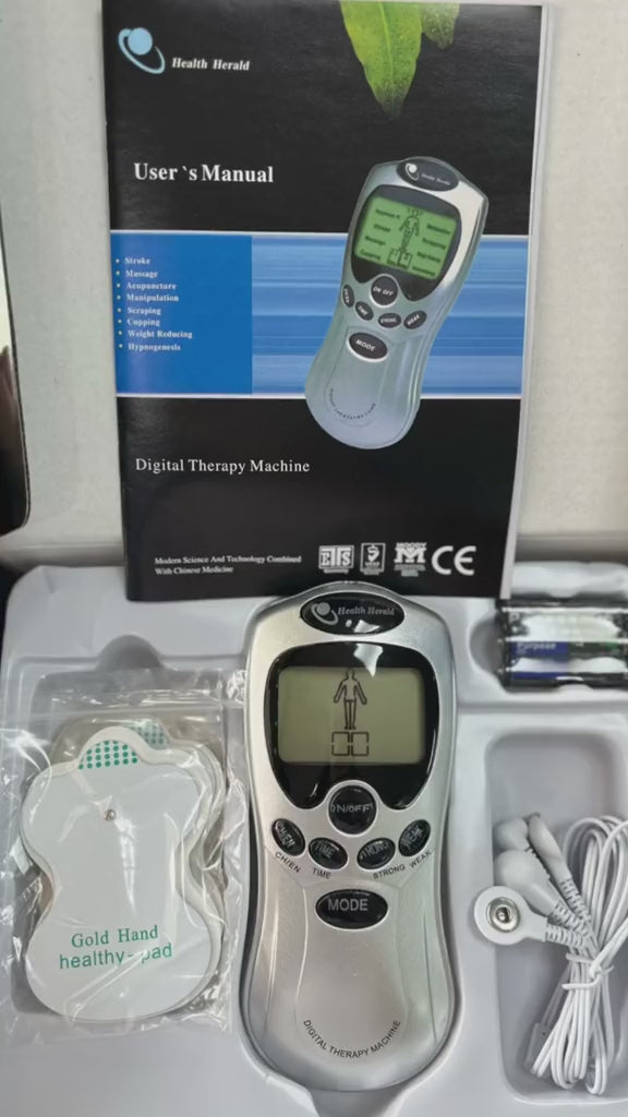 COMBO RELAX Masajeador Relajante + Parche Tipo mariposa TENS/EMS